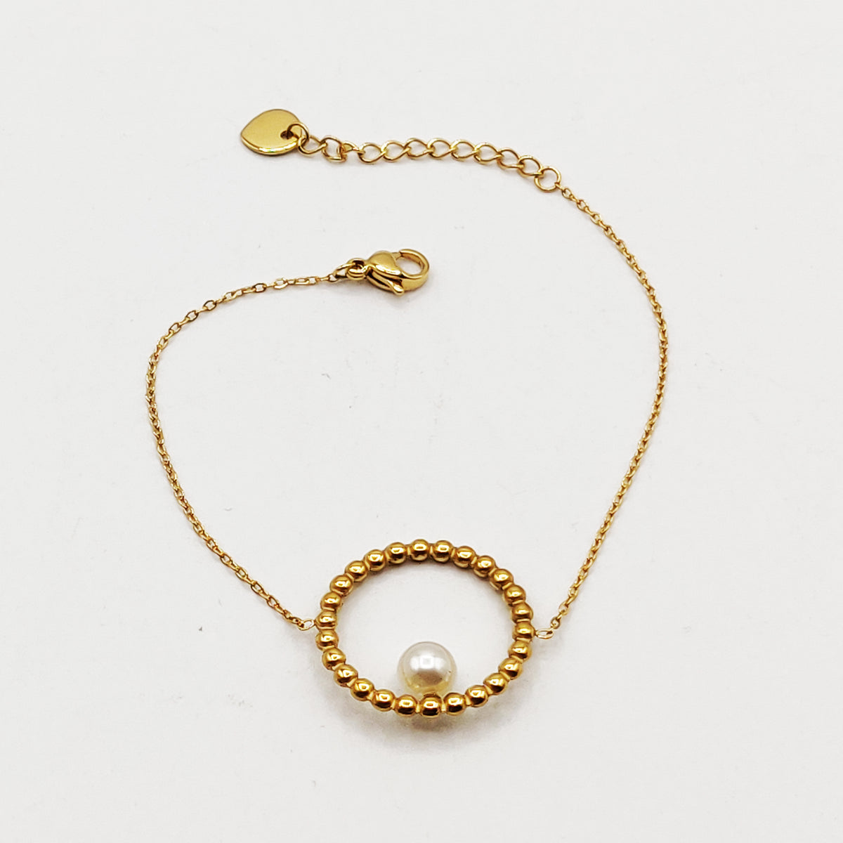 Bracelet Ou Anneau En Pierre - Taille 59/74mm - N°33 - Occasion - Sans Marque