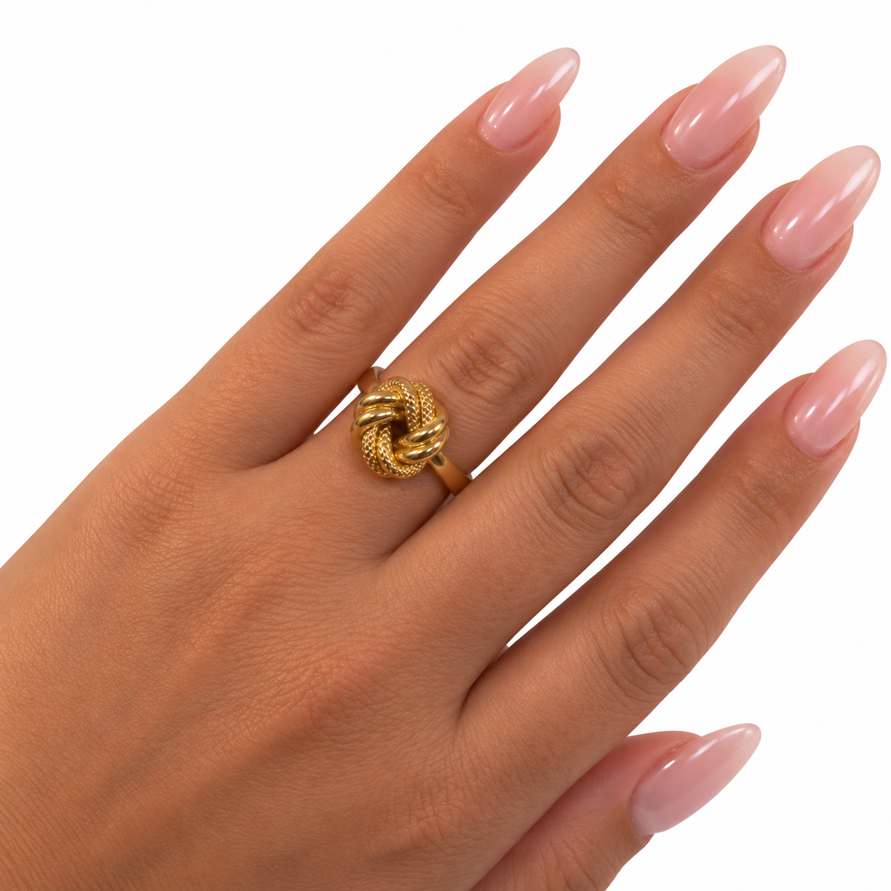 Bague Boules de Noeuds Luxe