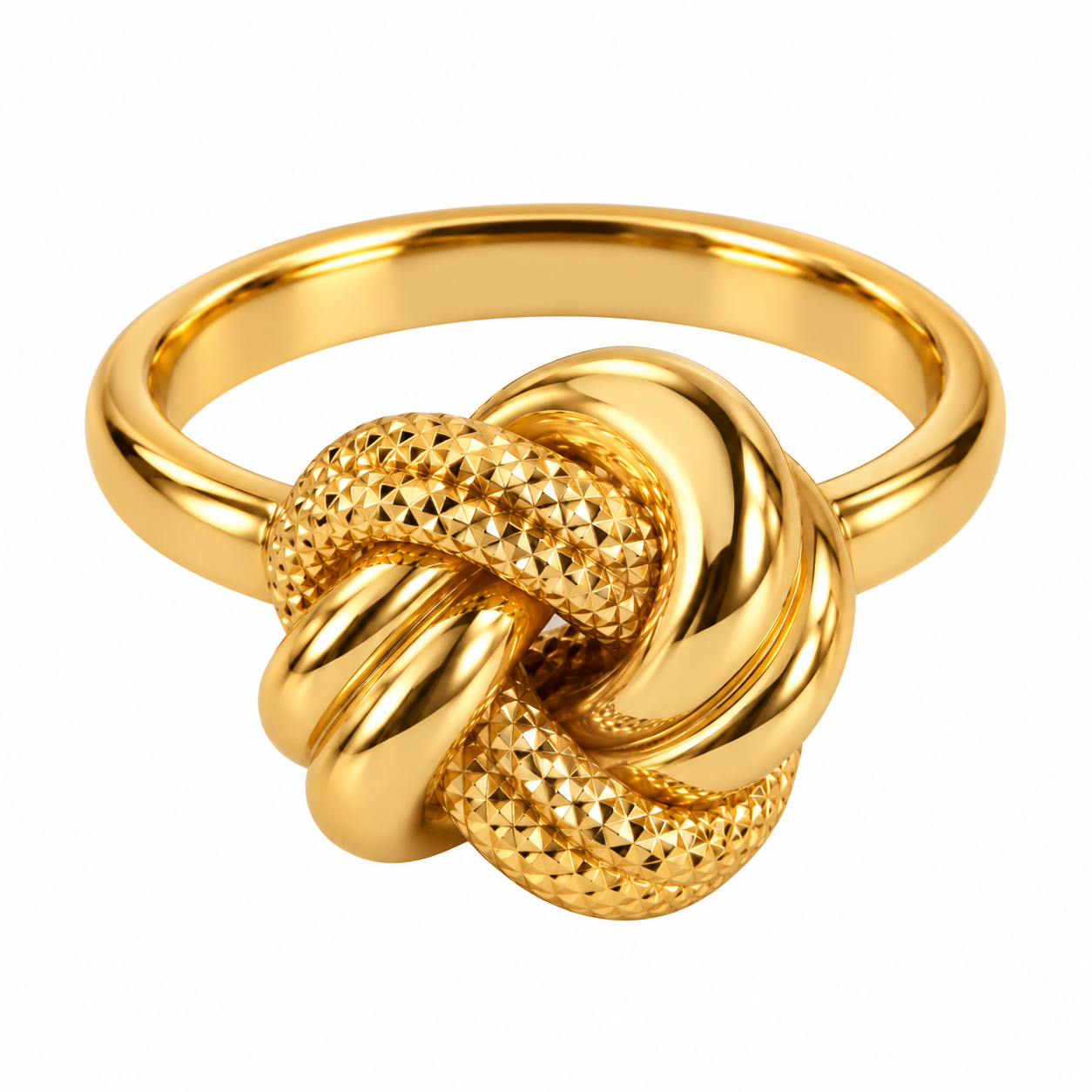 Bague Boules de Noeuds Luxe