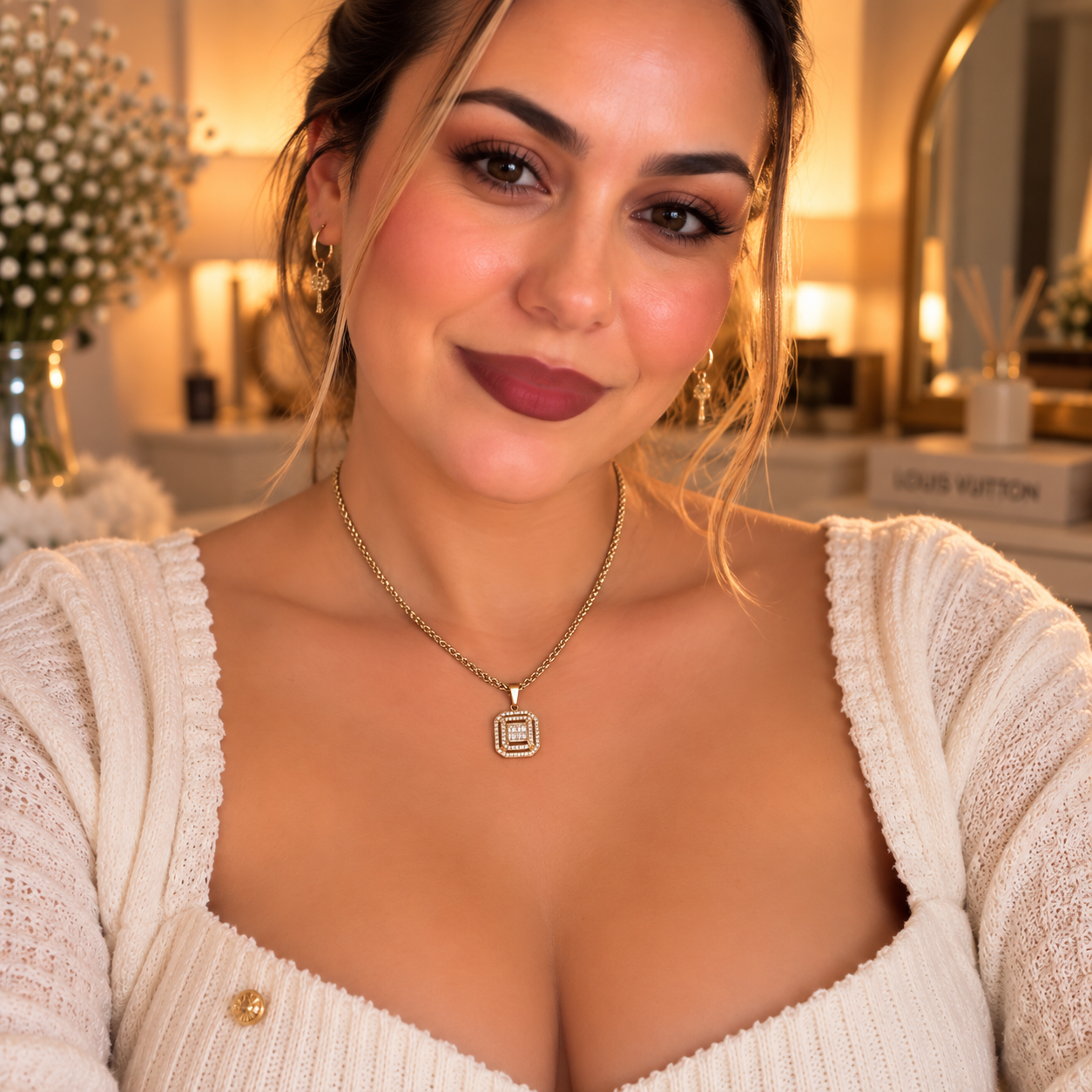 Collier Torsade Carré HC Luxe