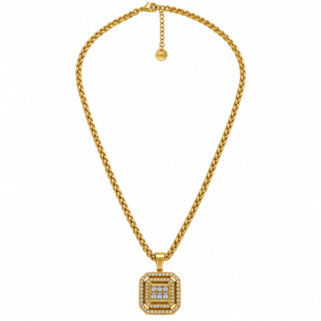 Collier Torsade Carré HC Luxe