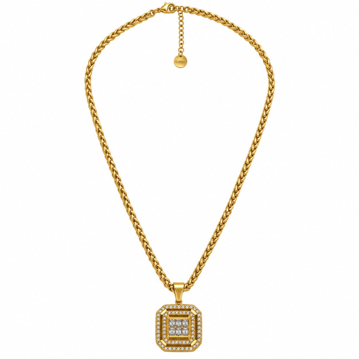 Collier Torsade Carré HC Luxe