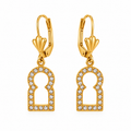 Boucles d'oreilles Bab El Mansour Cristaux Luxe