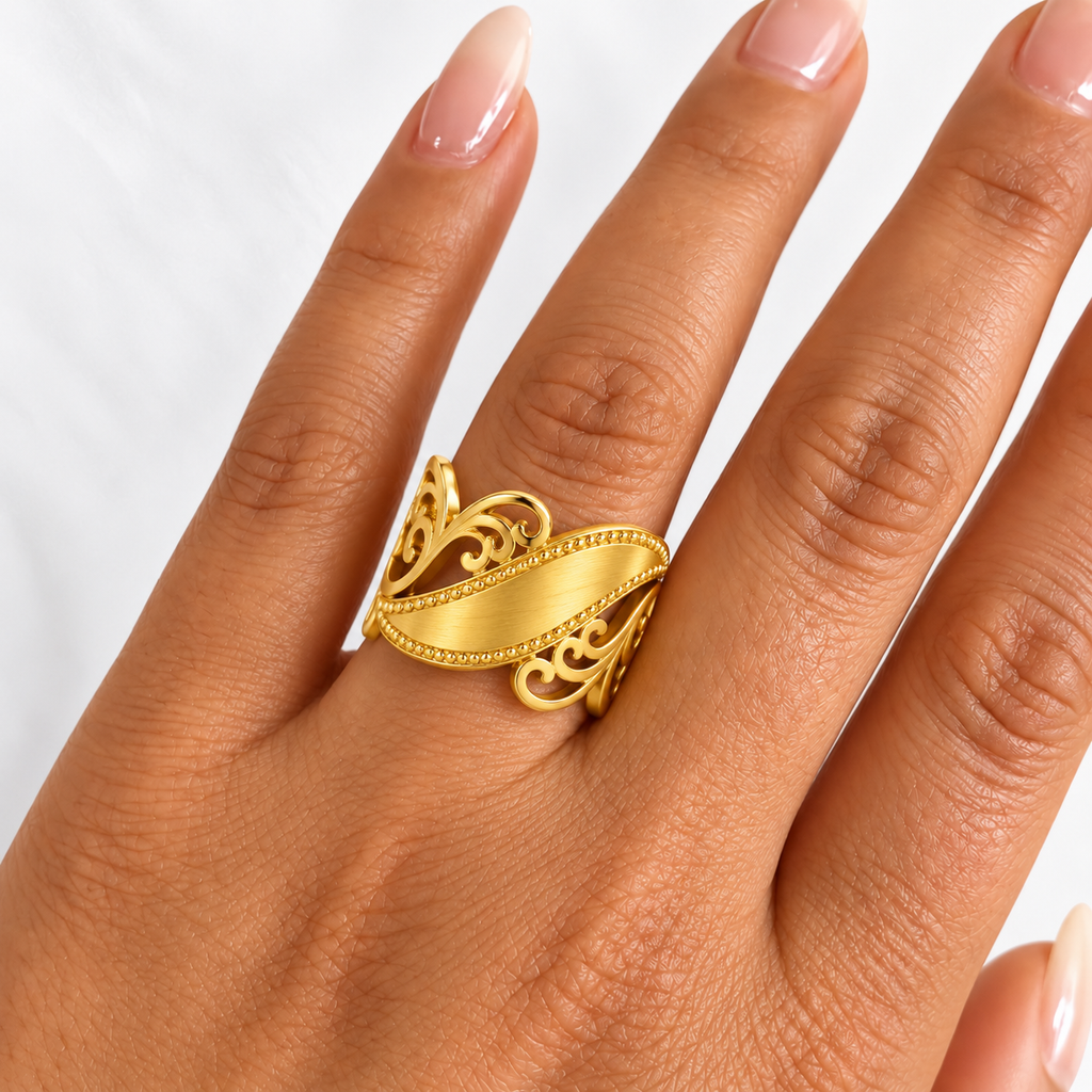 Bague Motifs Orientaux S Luxe