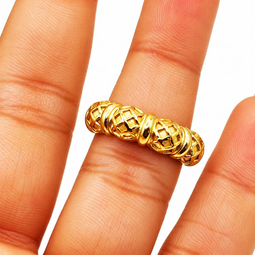 Bague Multi Boules Orientales Luxe