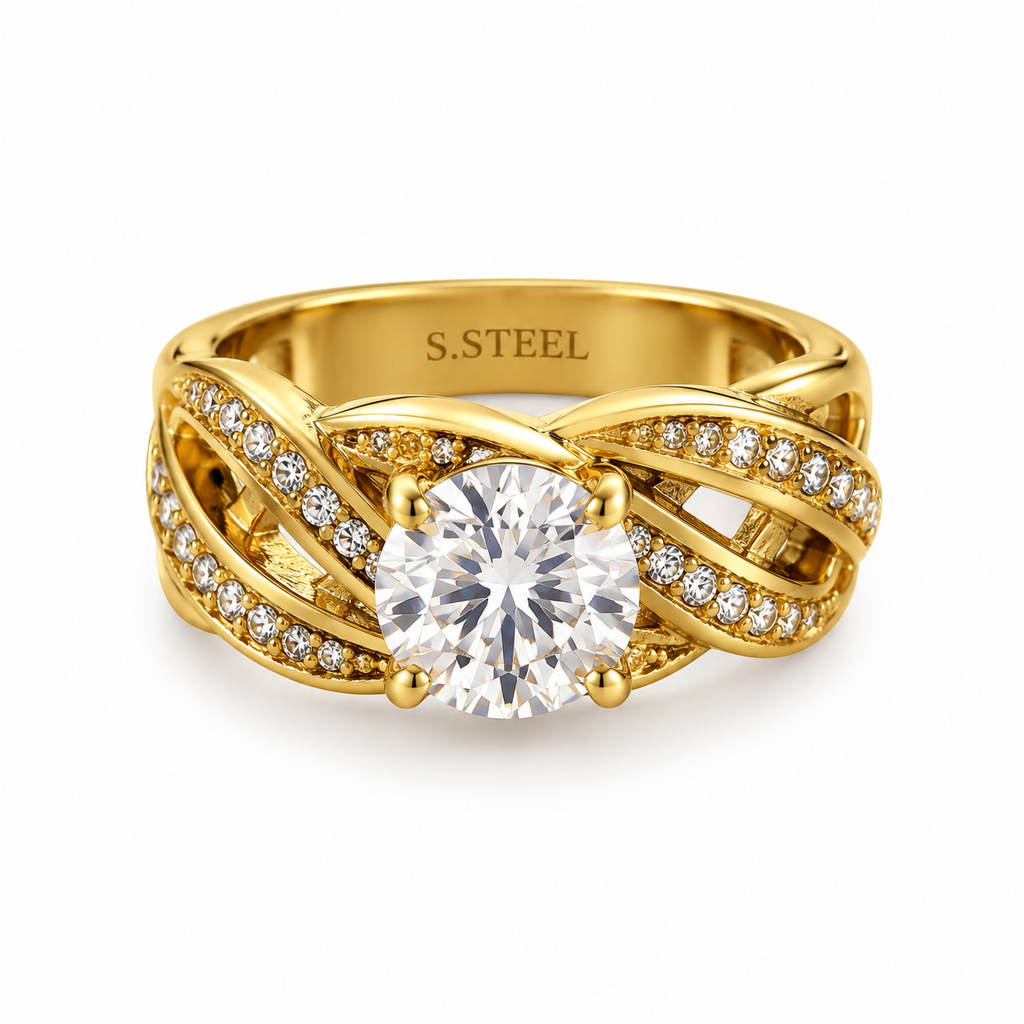 Bague Torsade Royale Luxe