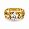 Bague Torsade Royale Luxe
