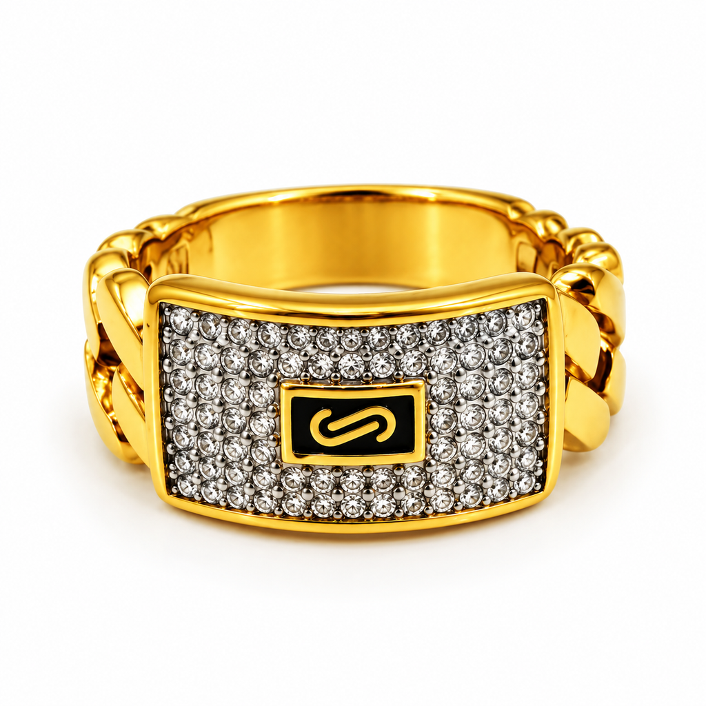 Bague Tresse Monte Carlo Luxe Premium Argenté