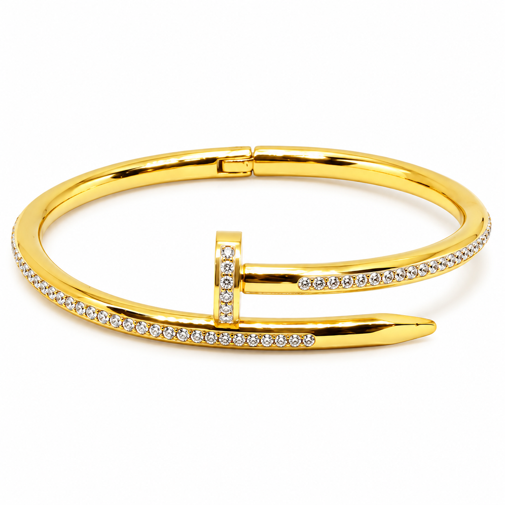 Bracelet Luxe Clou (Tour Cristaux)