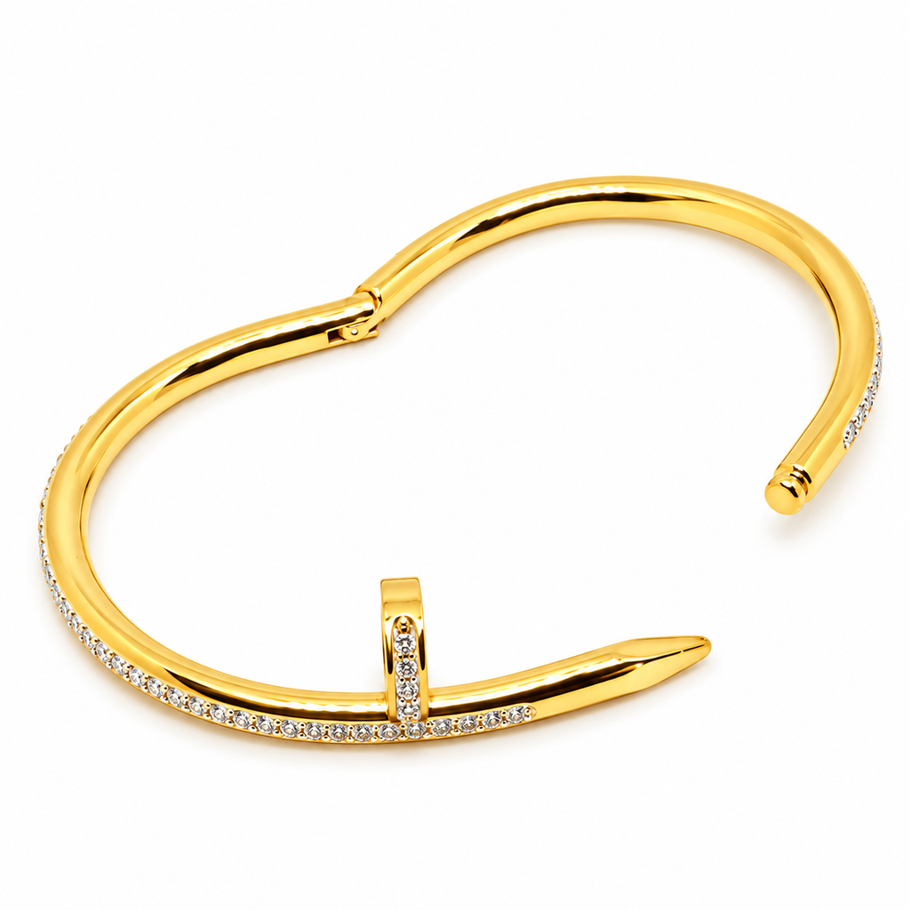 Bracelet Luxe Clou (Tour Cristaux)