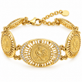 Bracelet Multi Ovales Louise Coq Cristaux Luxe
