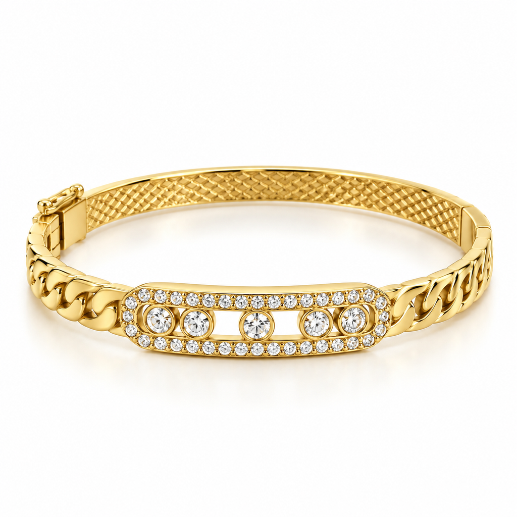 Bracelet Rigide Tresse Mexicain Luxe