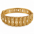 Bracelet Rigide Vagues Orientales CC Luxe