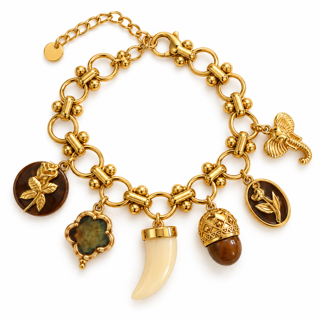 Bracelets Bibelots Vintage Marrons Luxe