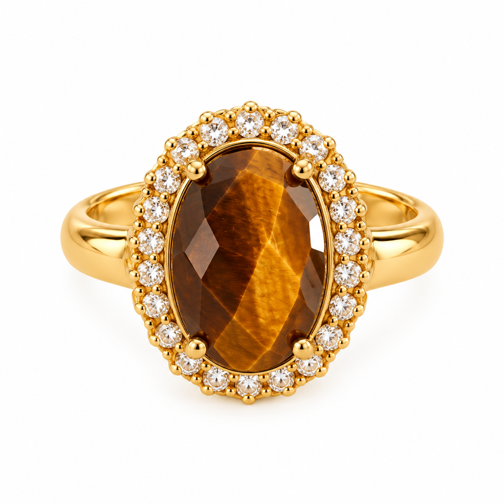 Brague Cristal Ovale Marron Luxe