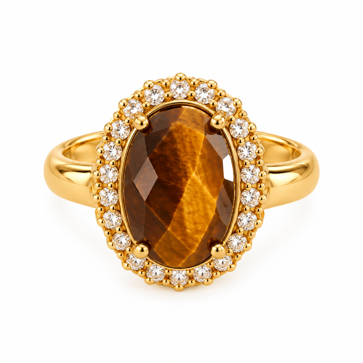 Brague Cristal Ovale Marron Luxe