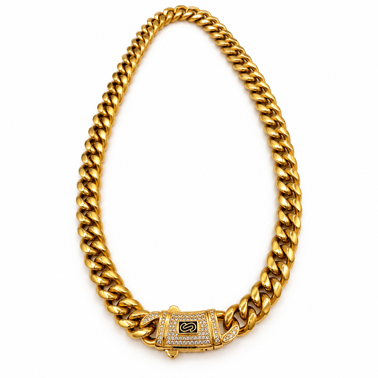 Collier Tresse Monte Carlo Luxe Premium Doré