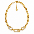 Collier Triple Pendentifs Mexicain Cristaux Luxe