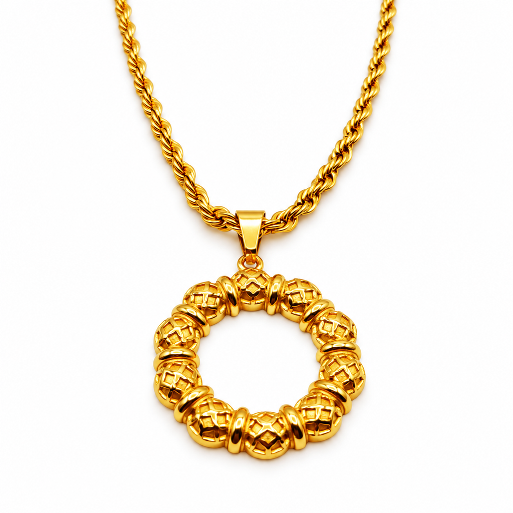 Collier Multi Boules Orientales Luxe