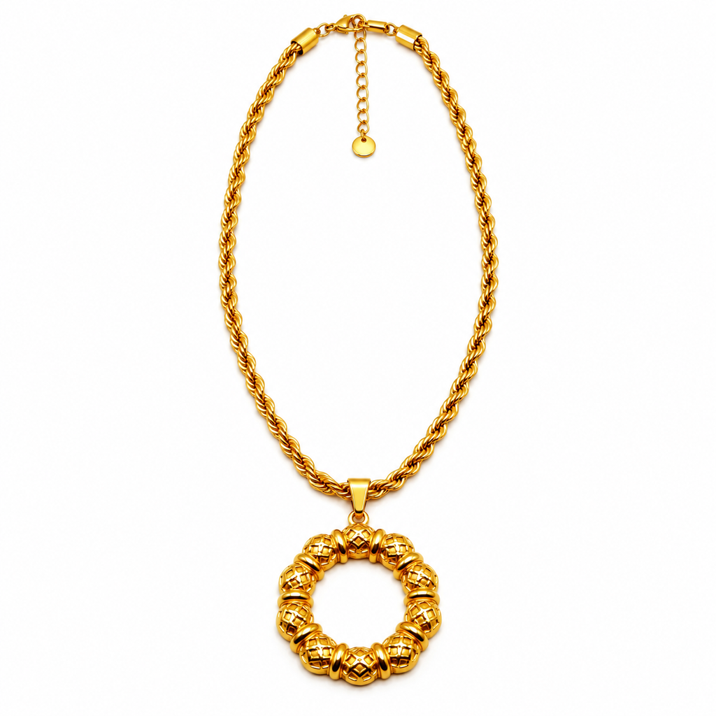Collier Multi Boules Orientales Luxe