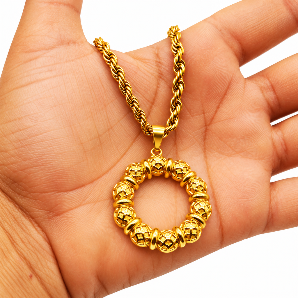 Collier Multi Boules Orientales Luxe