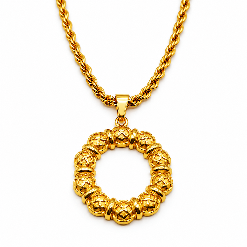 Collier Multi Boules Orientales Luxe