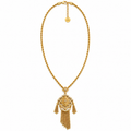 Collier / Sautoir Cravache Cristaux Luxe