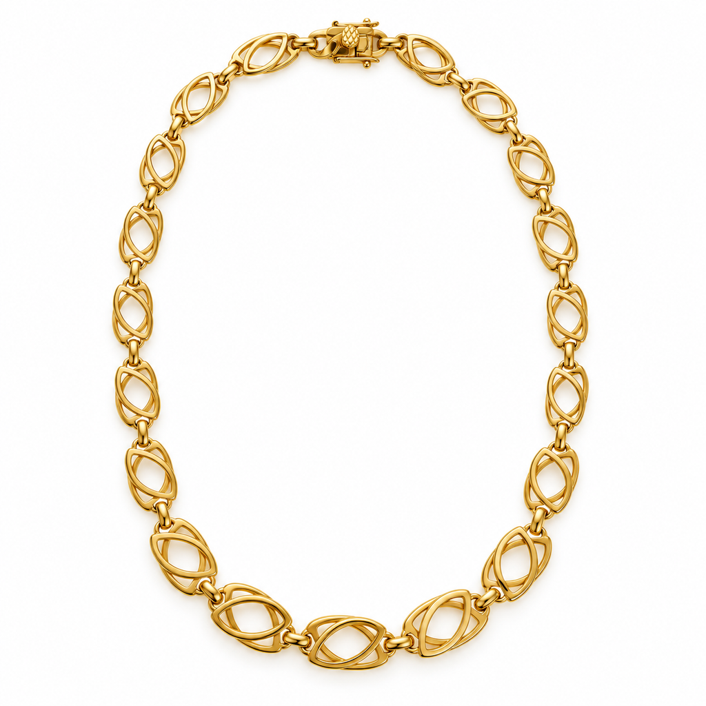 Collier Stylish Fermeture Originale Luxe