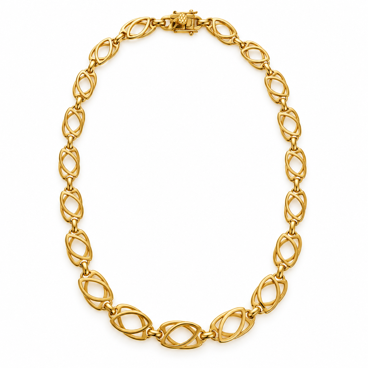 Collier Stylish Fermeture Originale Luxe