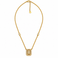 Collier Torsade Cristaux Rectangles Tour Cristaux Luxe