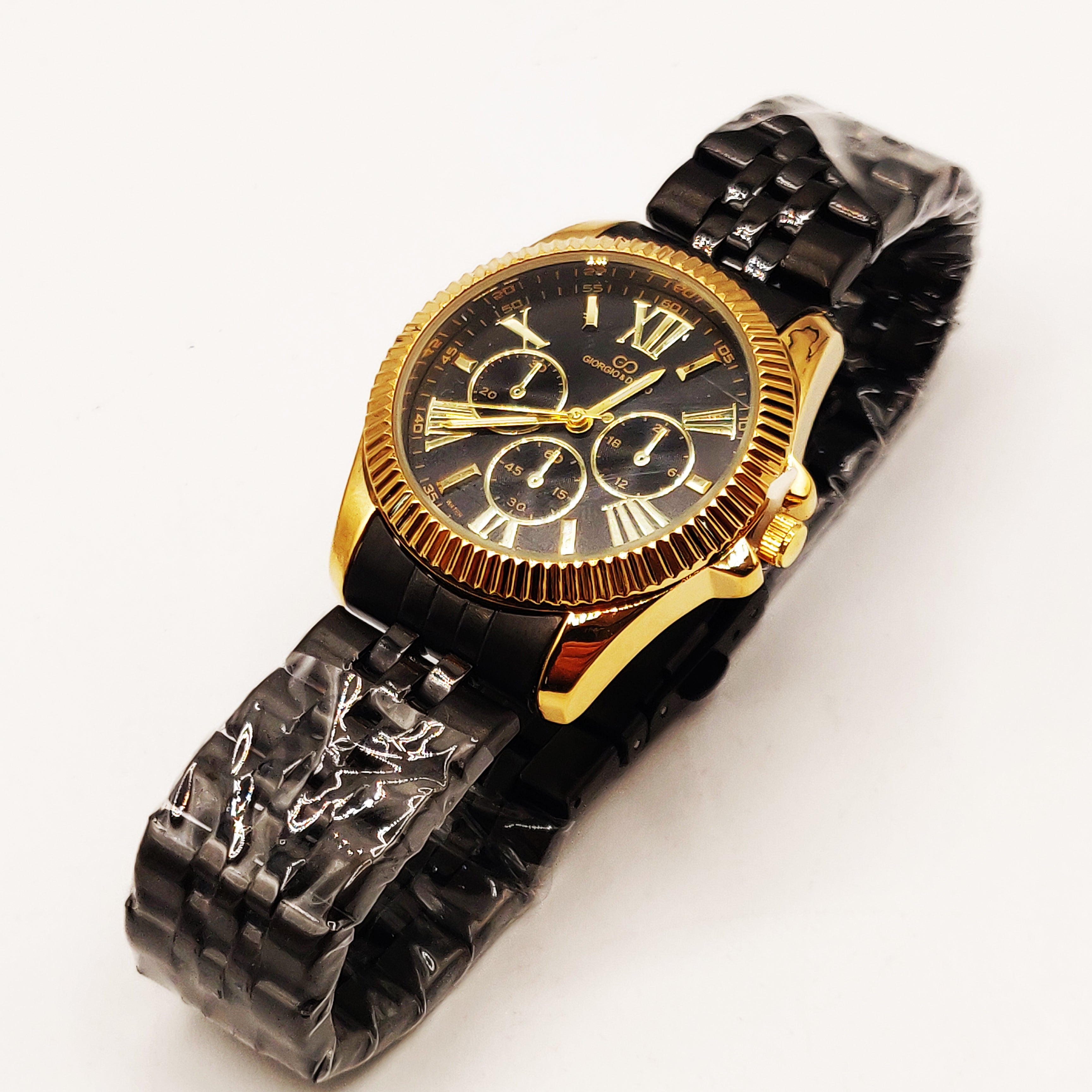 Montre HC EU6441 Fond Noir Bracelet Noir