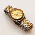 Montre HC EU6441 Fond Doré Bracelet Argenté et Doré