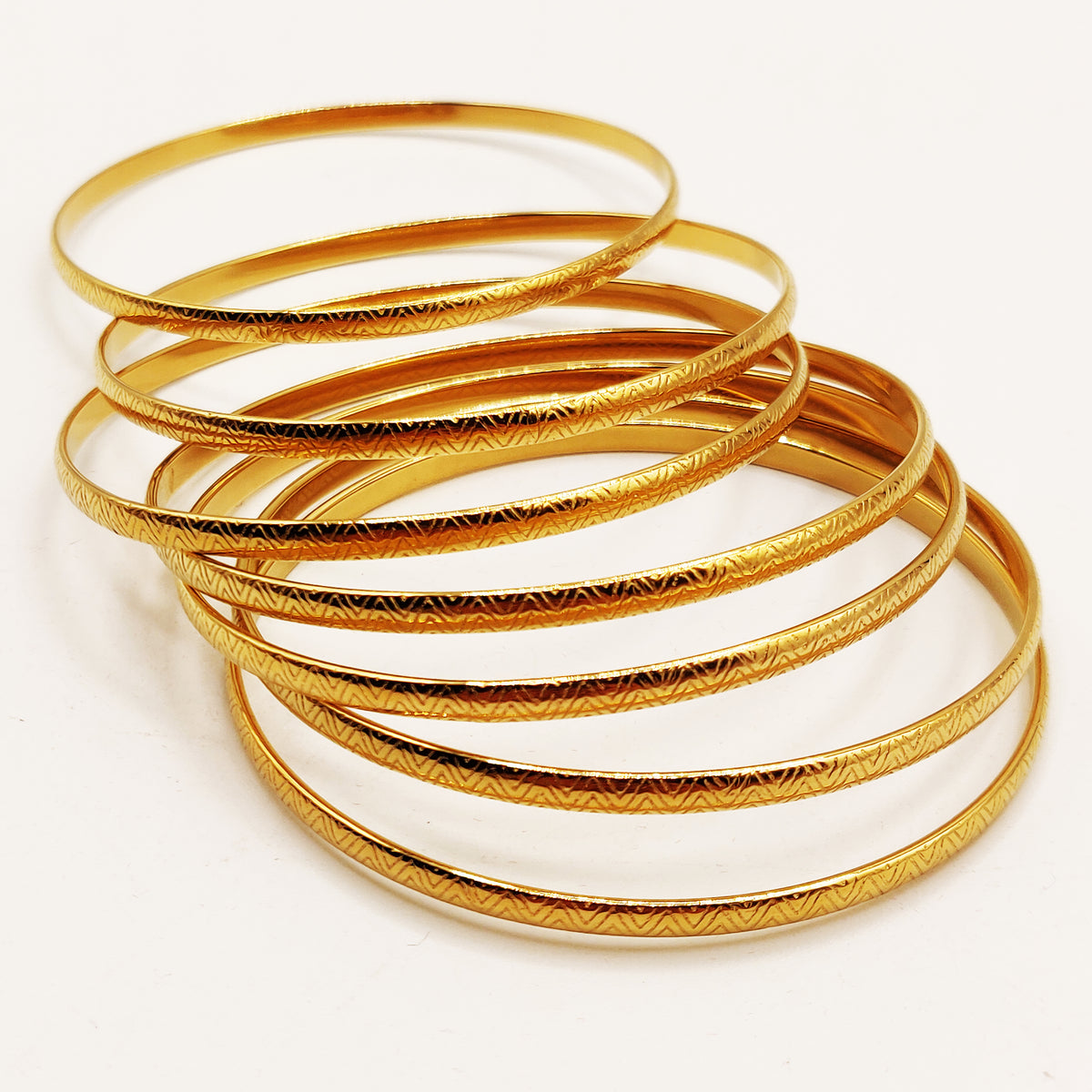 Bracelet 7 Pièces Zig Zag Luxe