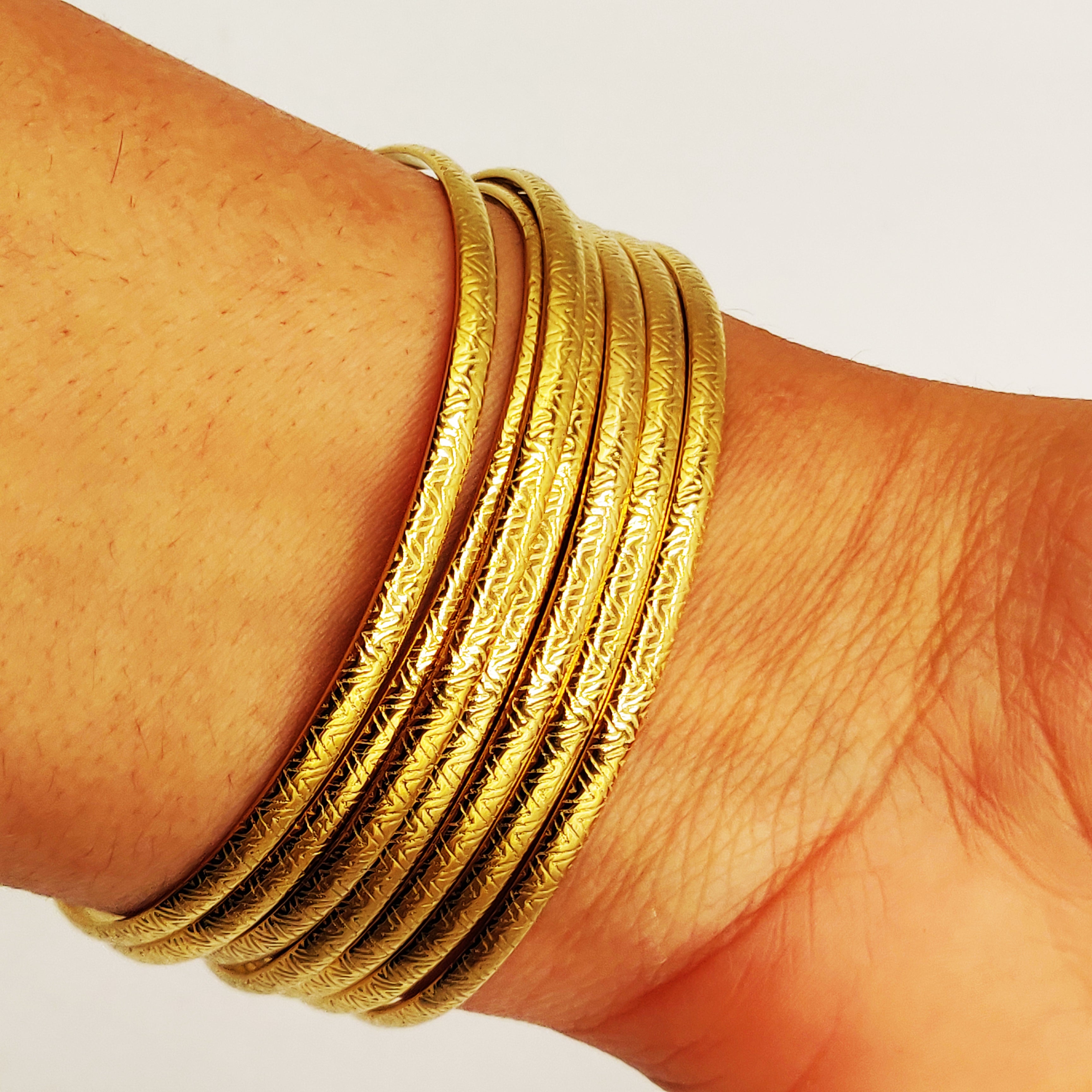 Bracelet 7 Pièces Zig Zag Luxe