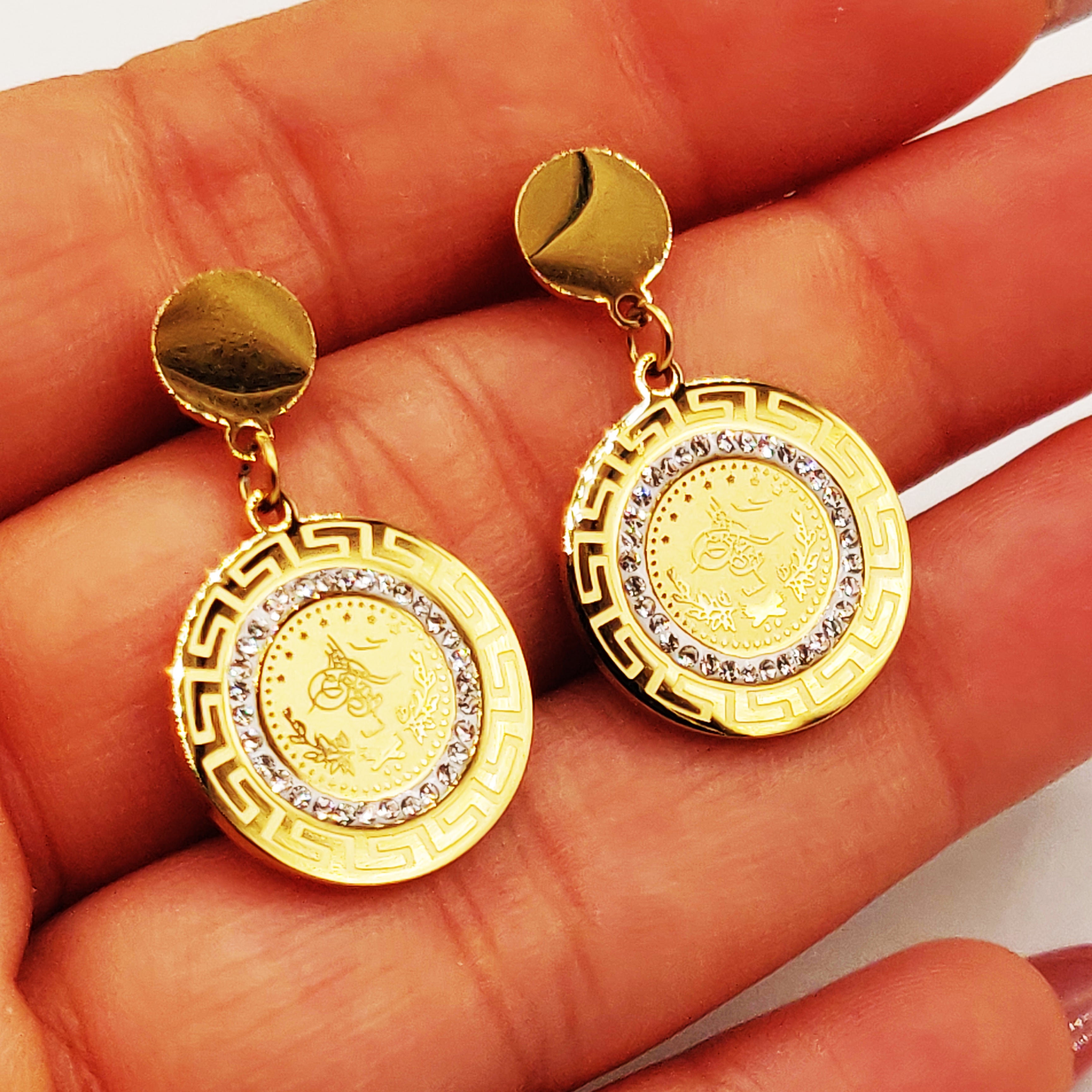 Boucles d'oreilles Torsade Multi Lignes Louise V Luxe