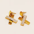 Boucles d'oreilles Torsade X Rafiné Luxe