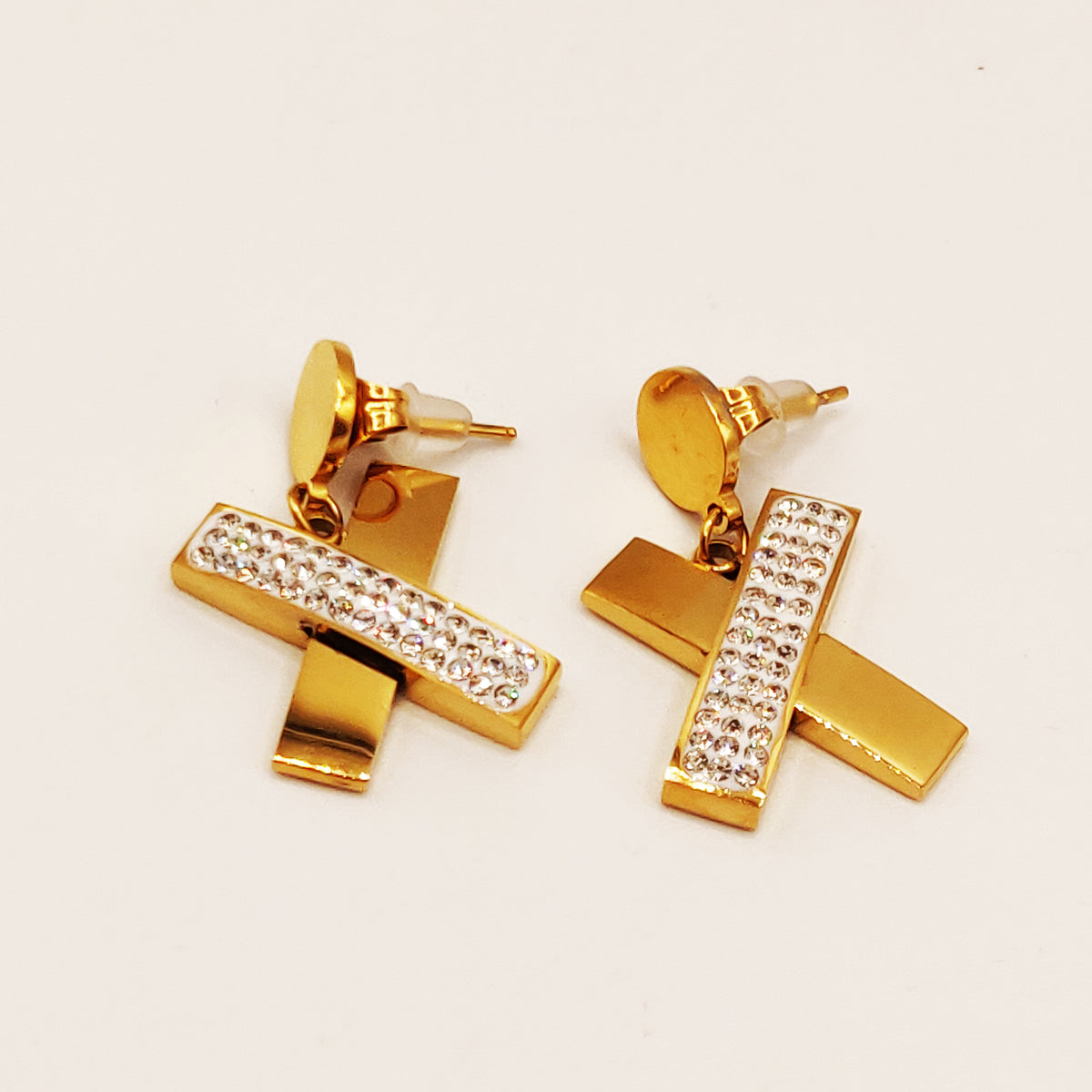 Boucles d'oreilles Torsade X Rafiné Luxe