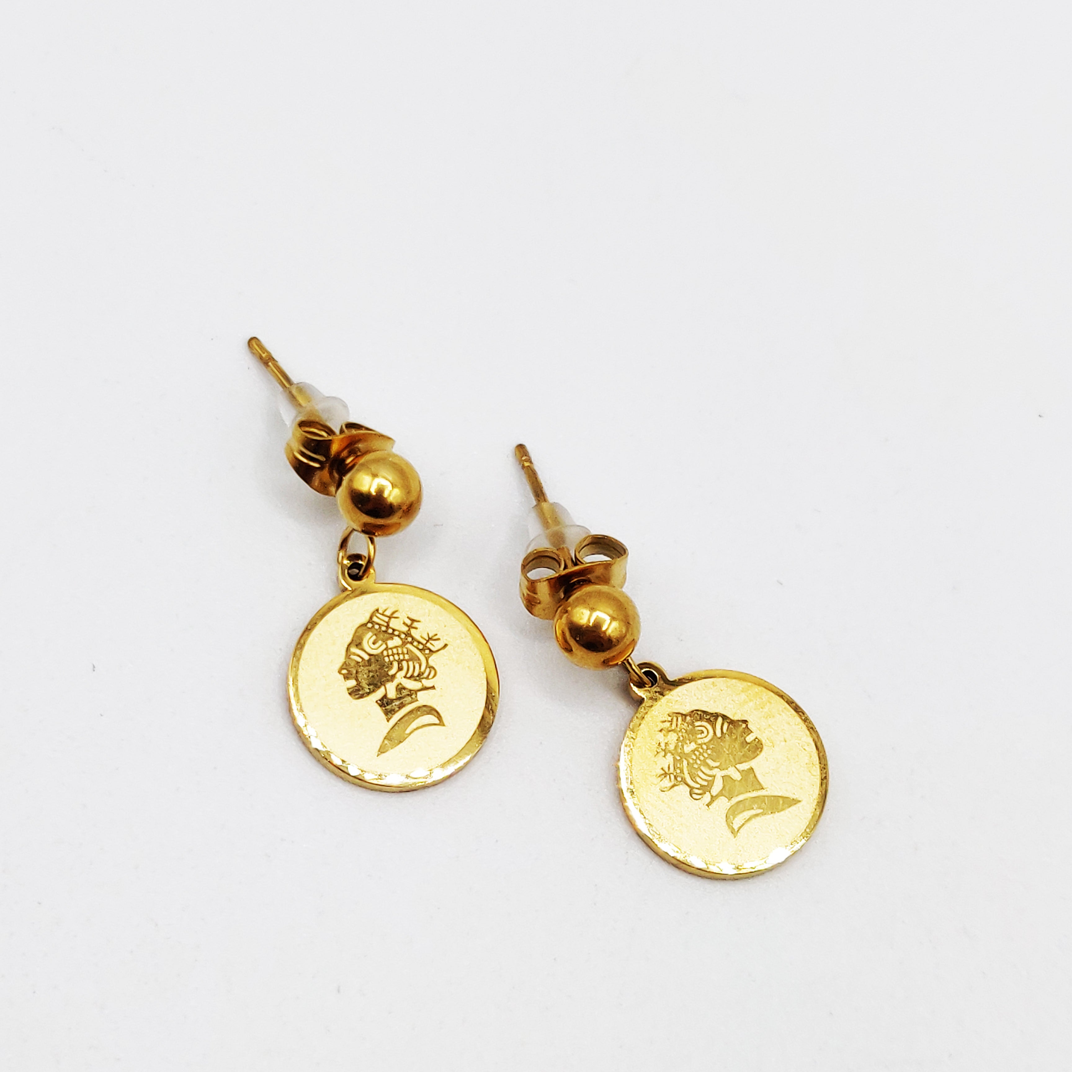 Boucles d'oreilles Chaîne Multi Pendentifs Louise, Trèfles et Étoiles Luxe