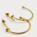 Boucles d'oreilles Clou Cristaux Luxe