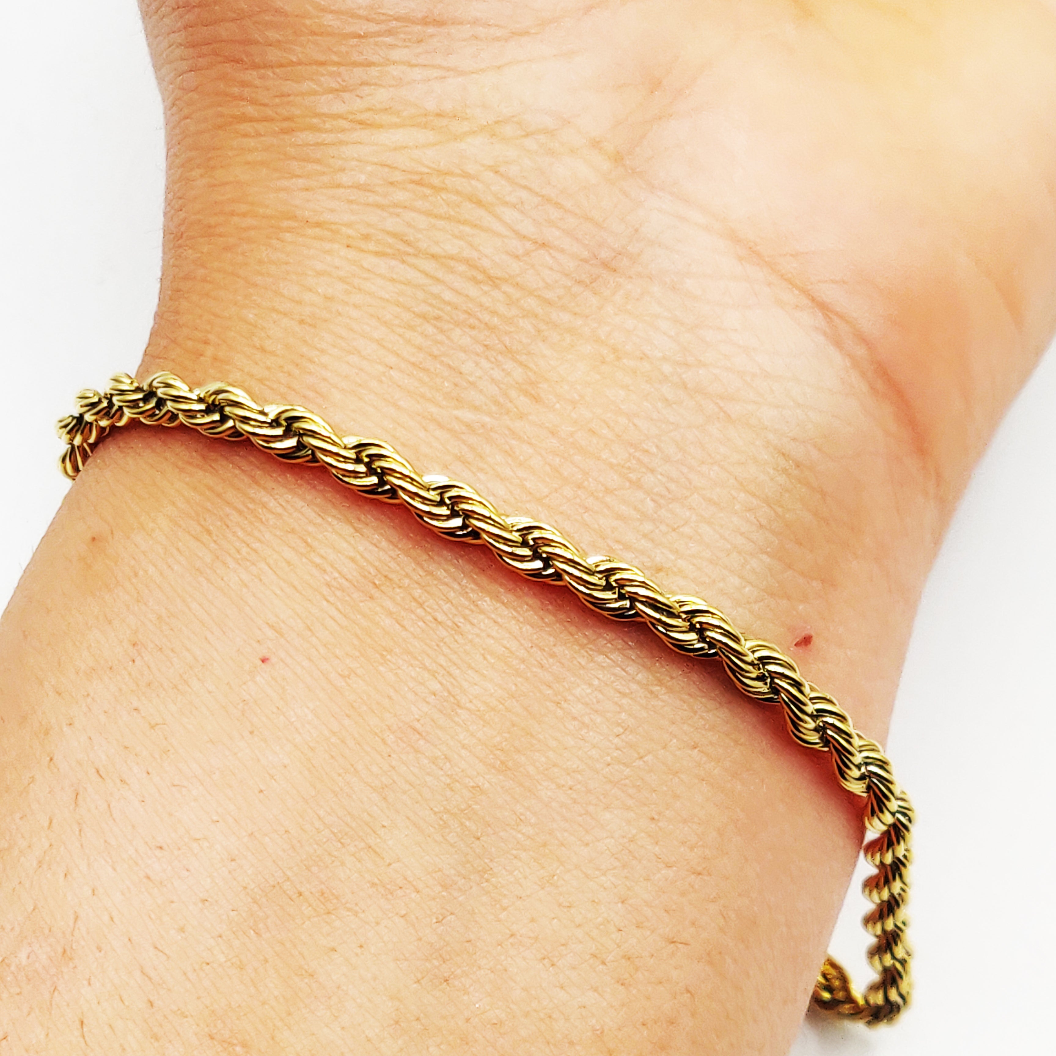 Bracelet Torsade Multi Lignes Fin
