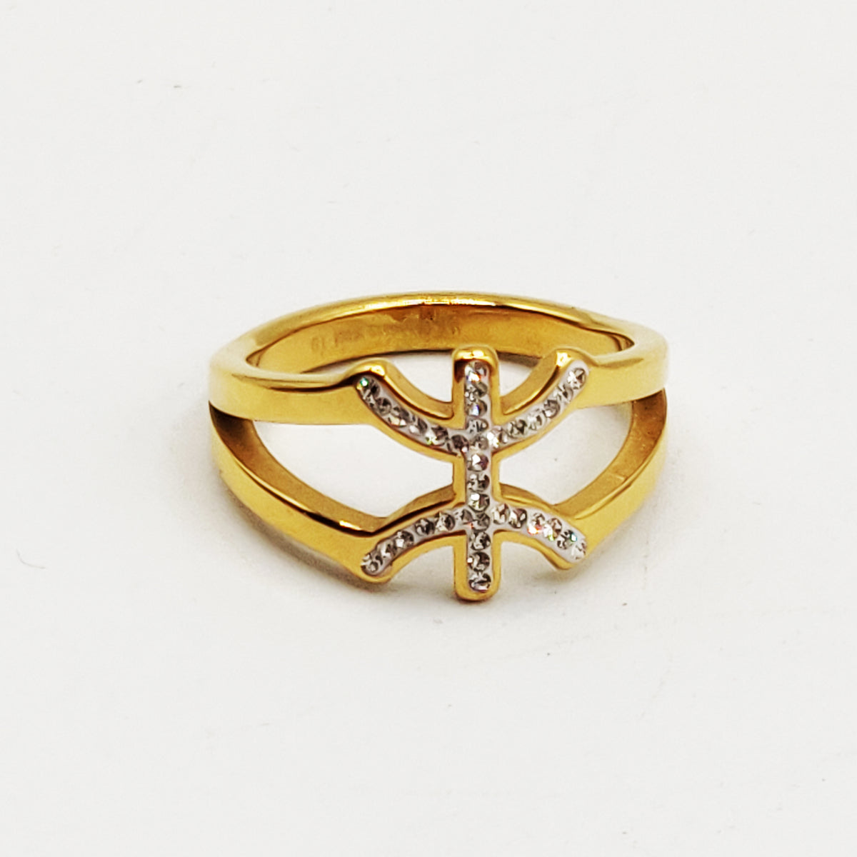 Bague Amazigh Cristaux Luxe