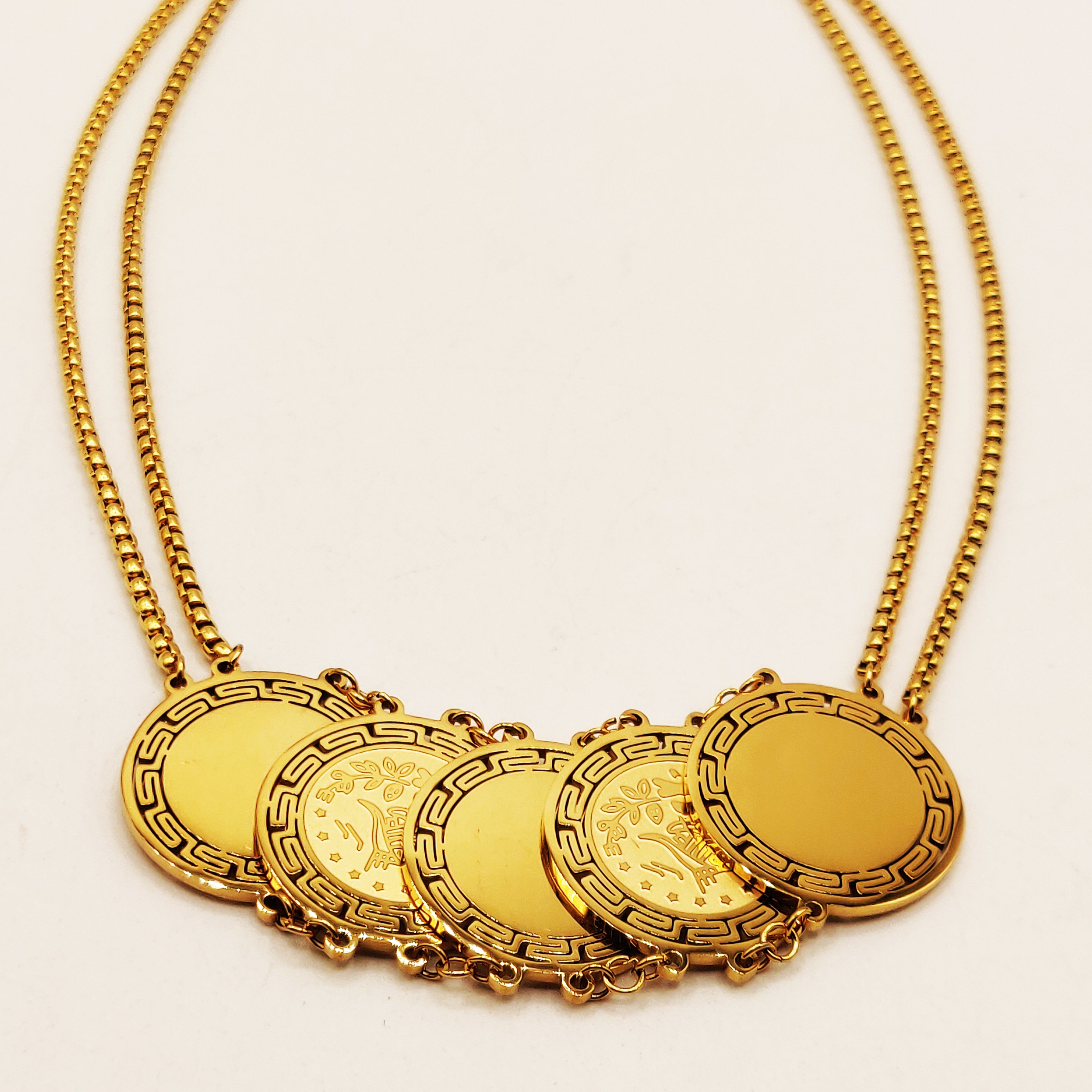 Collier Double Multi Louise V Luxe