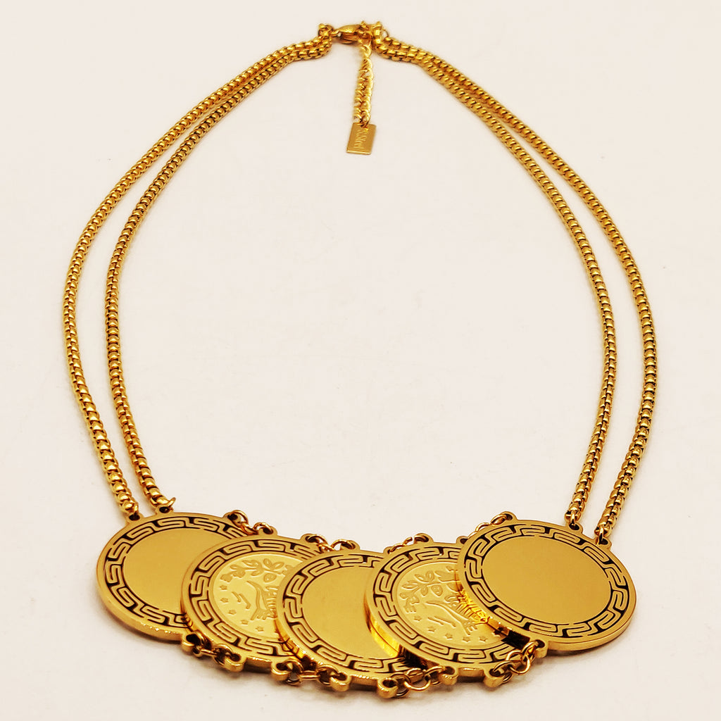 Collier Double Multi Louise V Luxe