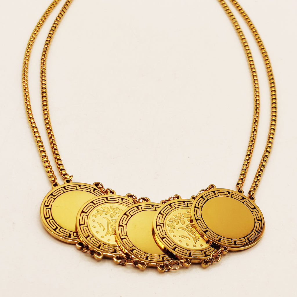 Collier Double Multi Louise V Luxe