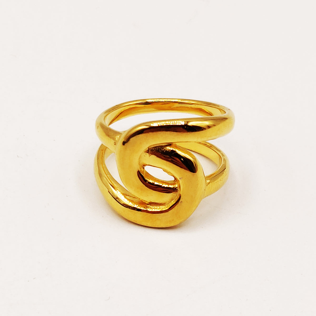 Bague Bandes Croisées