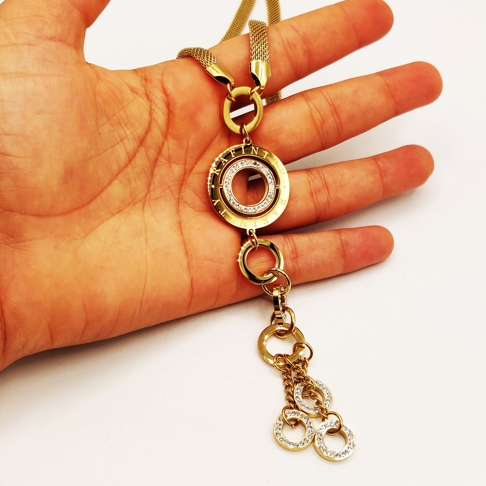 Collier Maille Rafinity Pendentifs Cercles Luxe