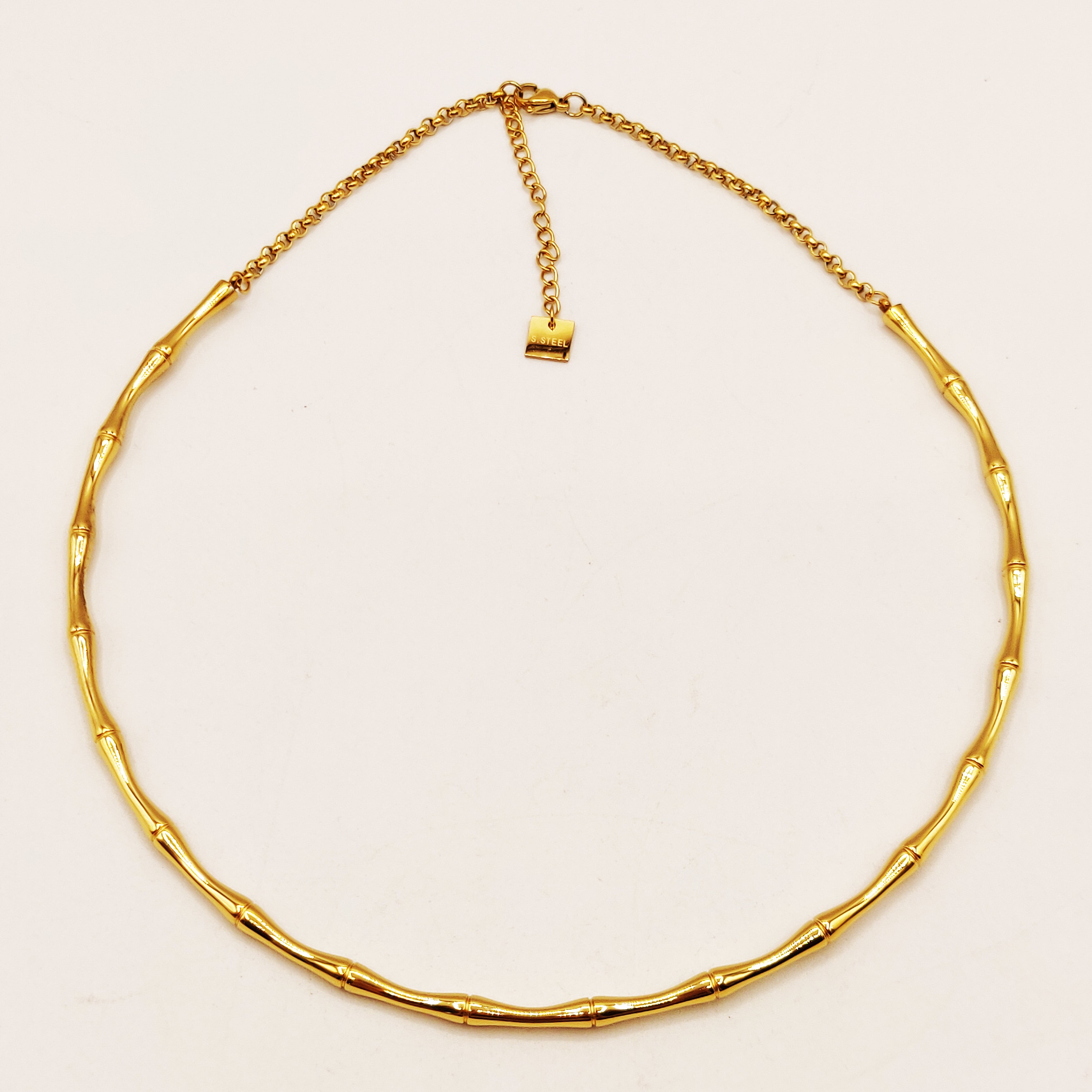 Collier Rigide Vagues Luxe
