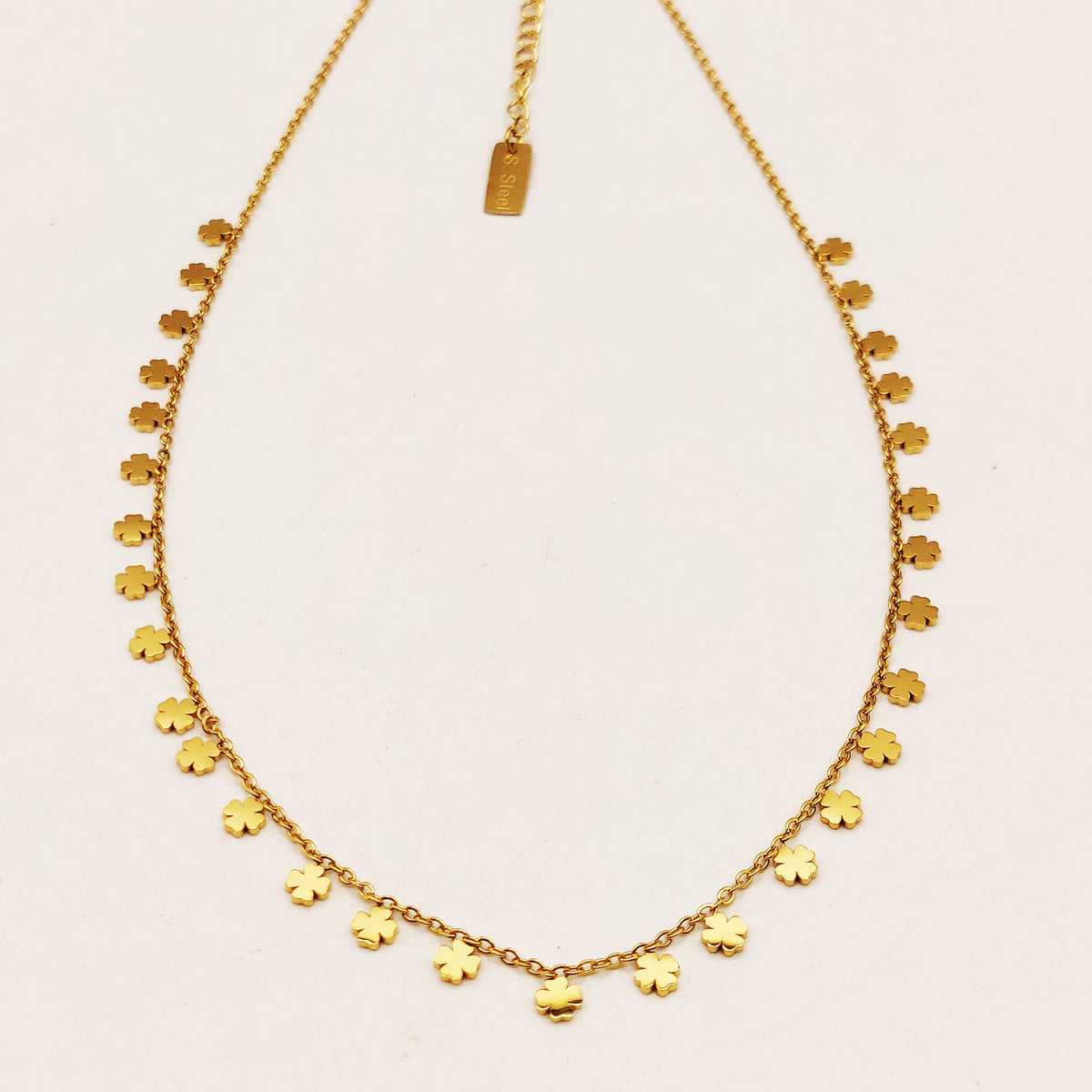 Collier Multi Trèfles à 4 Coeurs