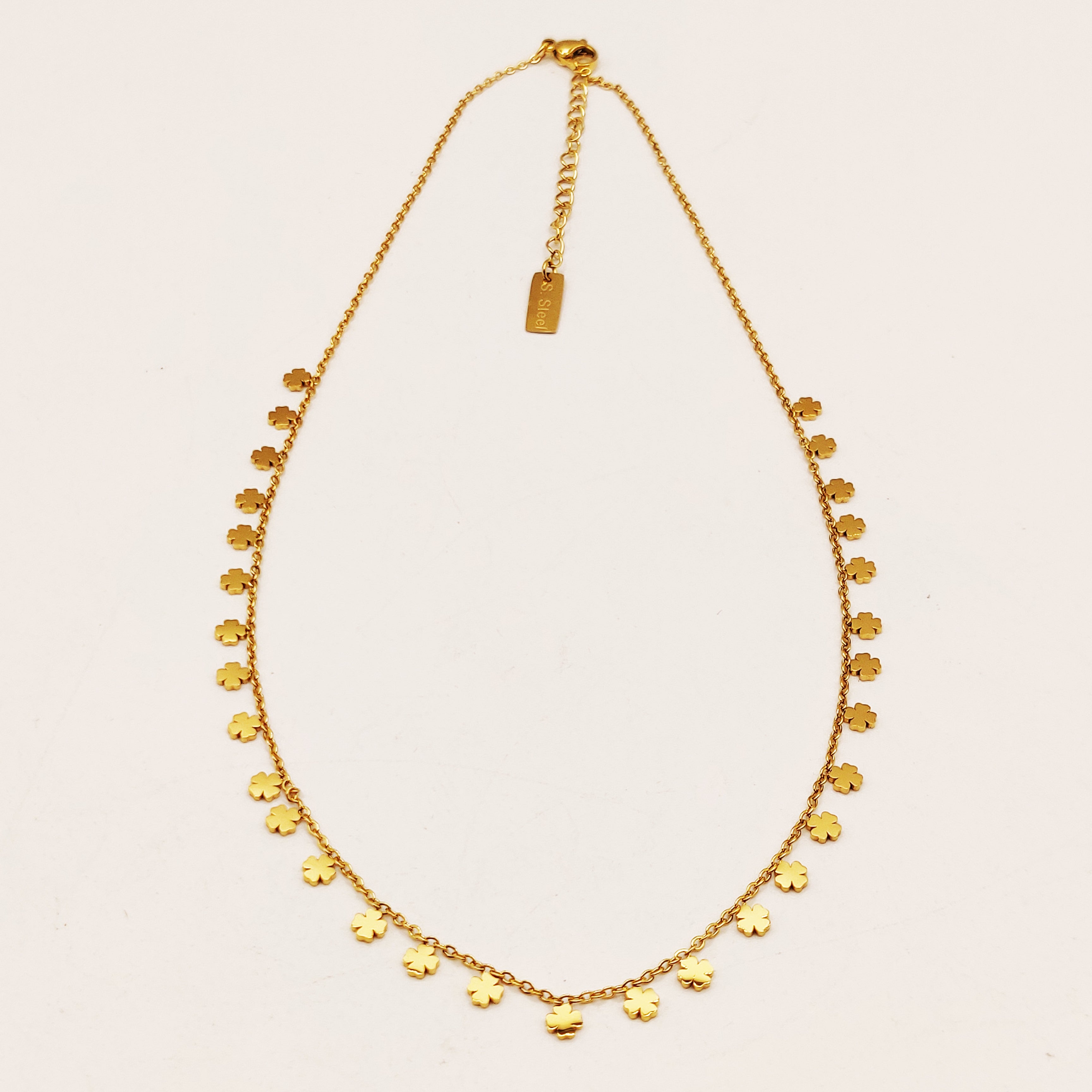 Collier Multi Trèfles à 4 Coeurs