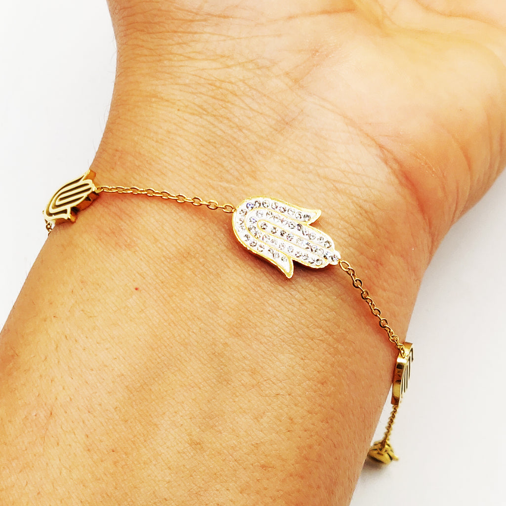 Bracelet Multi Mains de Fatma Fleur Luxe